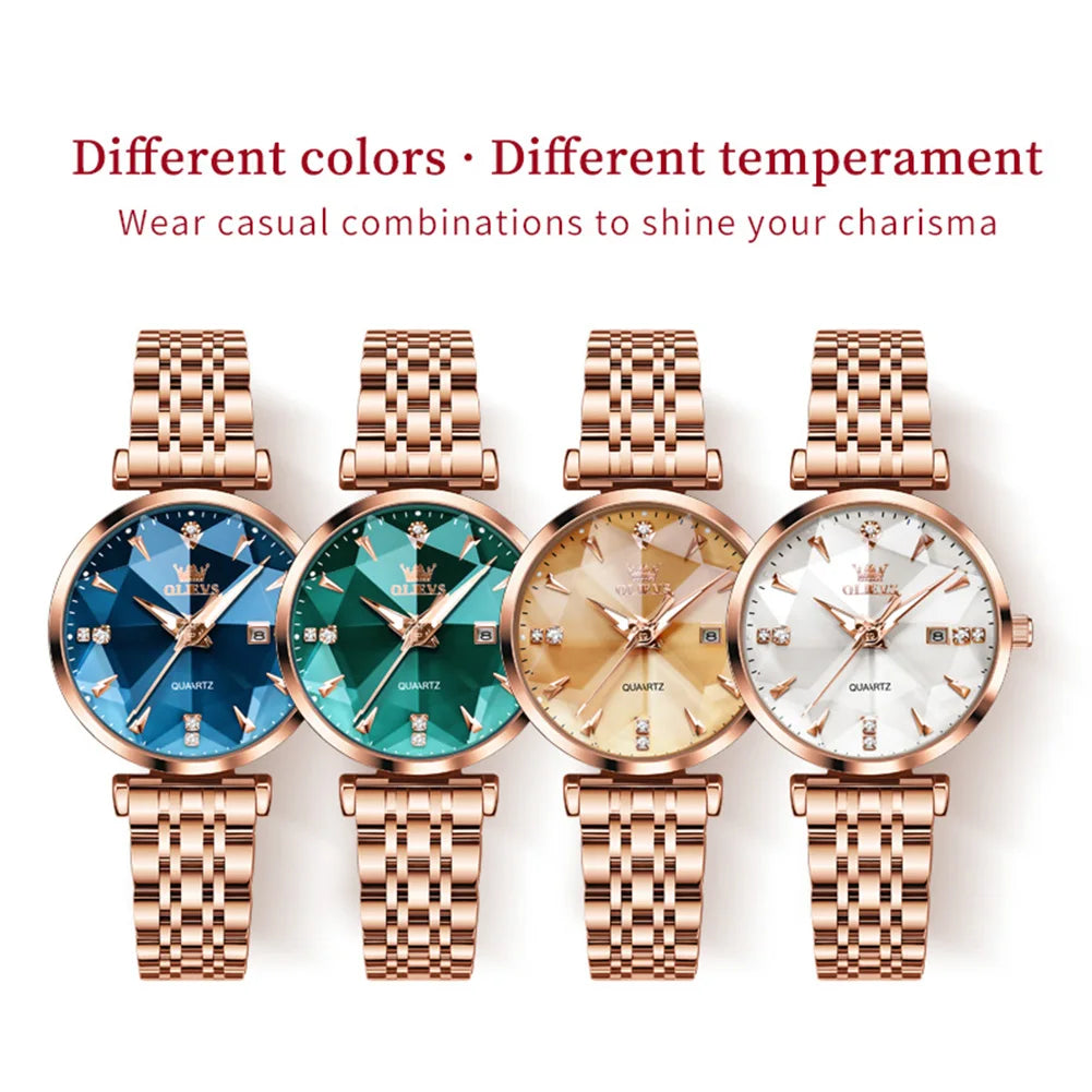 OLEVS brand watch fashion hot selling waterproof women's watch 5536