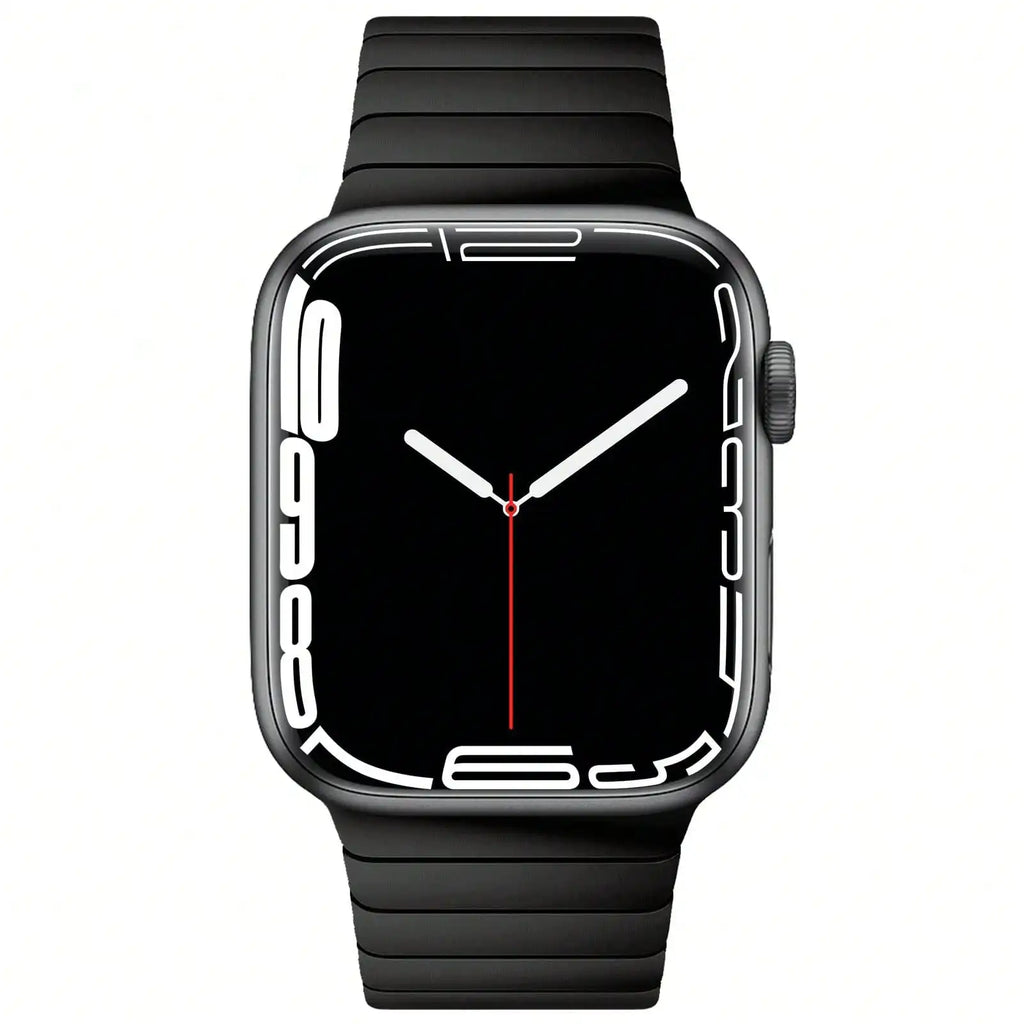 Titanium & Stainless Steel Link Bracelet Compatible With Apple Watch Band Ultra 3 2 1 Band 49mm Series11 10 9 8 7 6 5 4 3 2 1 46mm 42mm 45mm 44mm 41mm 40mm 38mm Series 3-11