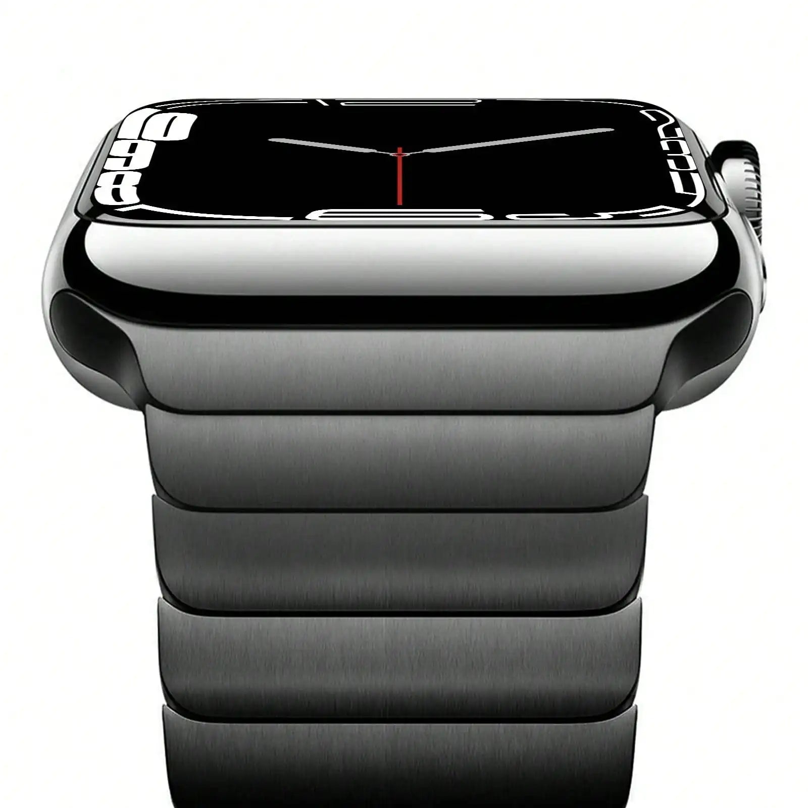 Titanium & Stainless Steel Link Bracelet Compatible With Apple Watch Band Ultra 3 2 1 Band 49mm Series11 10 9 8 7 6 5 4 3 2 1 46mm 42mm 45mm 44mm 41mm 40mm 38mm Series 3-11
